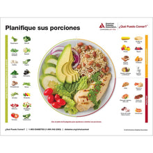 Load image into Gallery viewer, Diabetes Placemat Tear Pads (Spanish) (4/Pk)