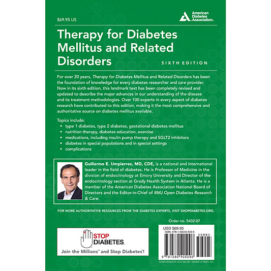 Therapy for Diabetes Mellitus and Related Disorders, 6th Edition