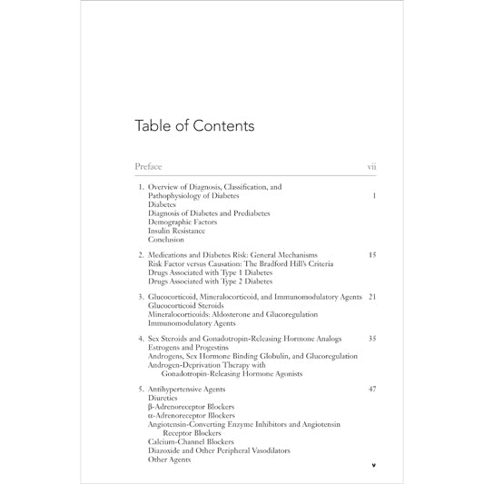 Diabetes Risks from Prescription & Nonprescription Drugs