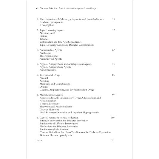 Diabetes Risks from Prescription & Nonprescription Drugs