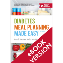 Load image into Gallery viewer, Diabetes Meal Planning Made Easy, 5th Edition