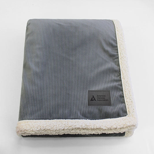 American Diabetes Association Plush Corduroy Blanket