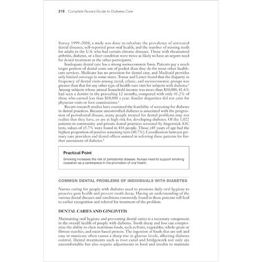 Complete Nurse's Guide to Diabetes Care