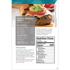 Diabetes Food Hub Recipe Sampler (25/Pkg)