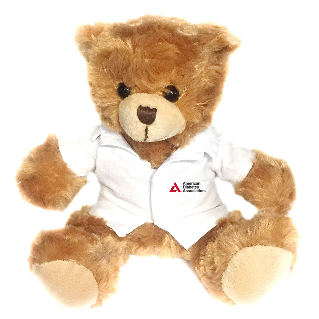 American Diabetes Association Plush Bear with Lab Coat